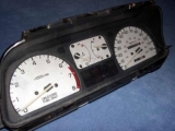 1988-1989 Honda CRX White Face Gauges