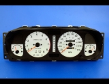 1998-1999 Isuzu Rodeo Amigo White Face Gauges