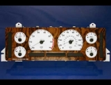 1995-1997 Jaguar XJ6 White Face Gauges