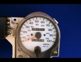 1992-1995 Jeep Wrangler White Face Gauges