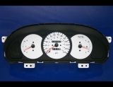 1998-2000 Kia Sephia NON TACH White Face Gauges