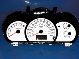 2004-2006 Kia Spectra White Face Gauges 04-06
