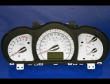 2007-2008 Kia Spectra White Face Gauges