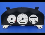 1998-1999 Mazda 626 Metric White Face Gauges 98-99