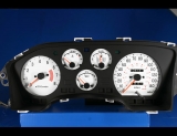 1990-1994 Mitsubishi Eclipse Laser Talon 1.8L SOHC Non-Turbo White Face Gauges