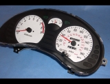 1991-1993 Mitsubishi 3000GT 180 Mph VR4 White Face Gauges