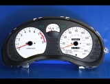 1991-1993 Mitsubishi 3000GT 160 Mph Non-Turbo White Face Gauges