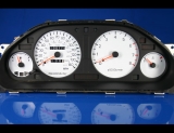 1994-1995 Mitsubishi Galant White Face Gauges