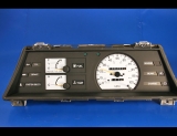 1987-1990 Nissan Sentra Non-Tach White Face Gauges