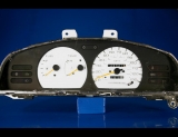 1991-1992 Nissan Sentra Non-Tach No Clock White Face Gauges