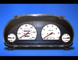 1994-1997 Subaru Legacy GT Manual White Face Gauges