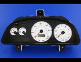 1998-2001 Subaru Impreza White Face Gauges