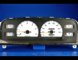 1989-1995 Toyota Hilux 160 METRIC KPH KMH White Face Gauges